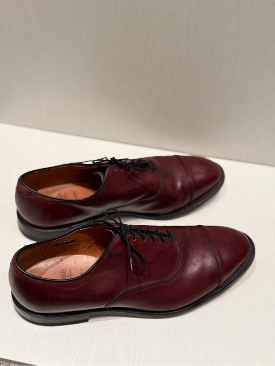 Allen Edmonds Oxford Dress Shoes -Size 10 3E (Wide) Burgundy/Oxblood Men’s main image 7